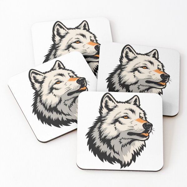 Item preview, Majestic Wolf Emblem: Embrace the Wild Spirit designed and sold by ForeverPrintsOK.
