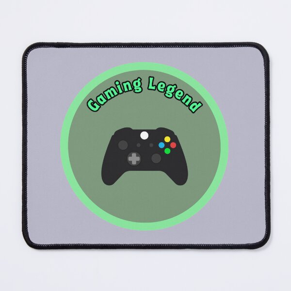 Item preview, Gaming Legend Circle Green Stickers Prints Posters Wall Art Magnet Home Coffee Cup Decoration TShirt Stationary Notebook Magnet Hat Kitchen Work School Office Redbubble Shop designed and sold by Saritas Boutique Shop.
