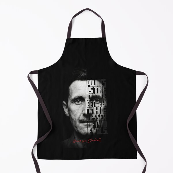 Item preview, George Orwell Splitface Quote Poster  designed and sold by Enea Kelo.