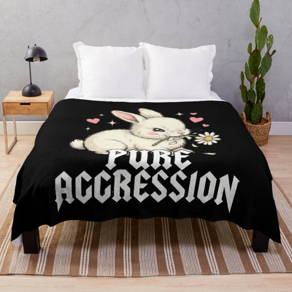 Item preview, Ironic Pure Aggression Kawaii Metal Bunny Rabbit designed and sold by k3rstman1.