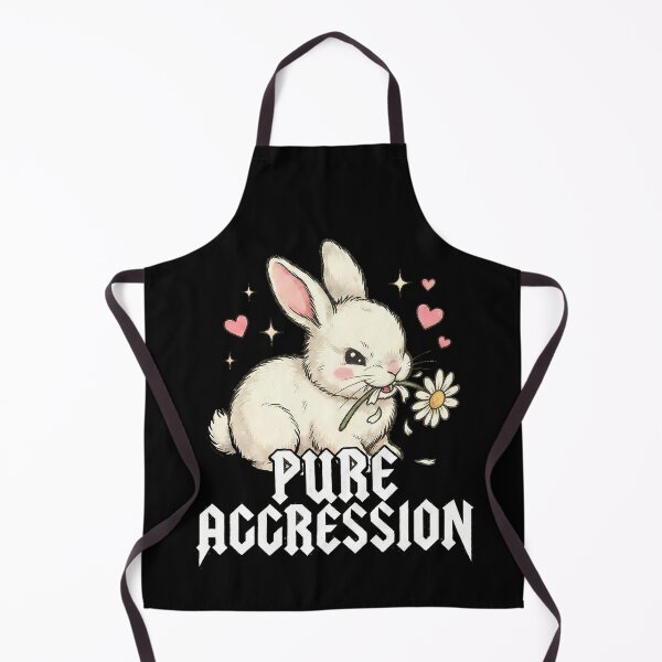 Item preview, Ironic Pure Aggression Kawaii Metal Bunny Rabbit designed and sold by k3rstman1.