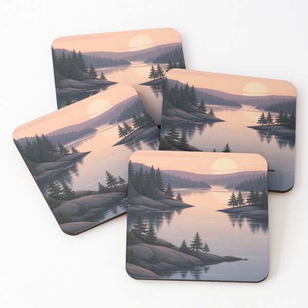Item preview, Kawartha Lakes Ontario Calm Evening Lake designed and sold by scicilysimonee.