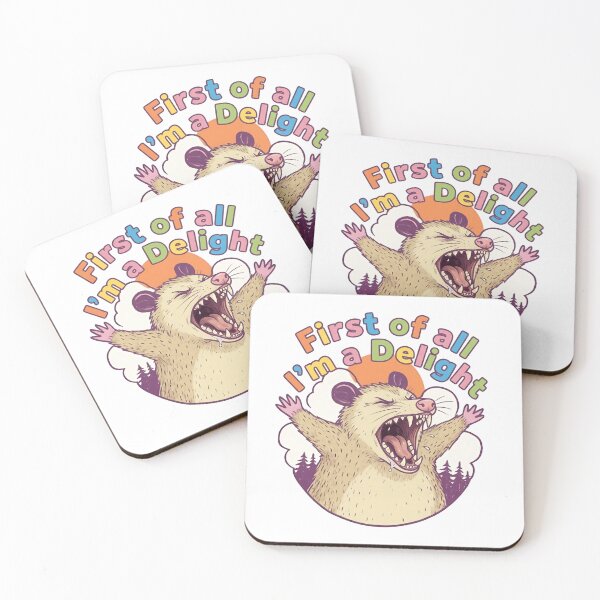 Item preview, First Of All I'm A Delight Why Are You Laughing  designed and sold by SkeletonsDanger.