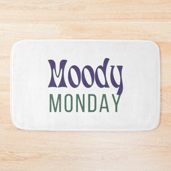 Item preview, Moody Monday | Retro Lo-Fi Grain & Wavy Aesthetic Typography designed and sold by SunandShade.