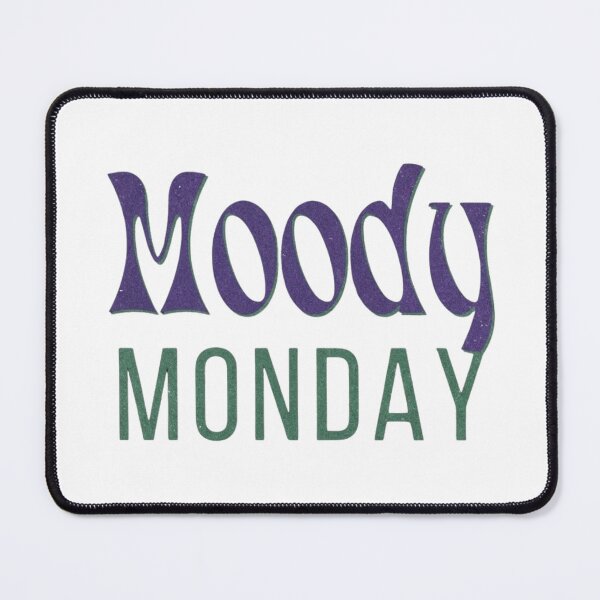 Item preview, Moody Monday | Retro Lo-Fi Grain & Wavy Aesthetic Typography designed and sold by SunandShade.