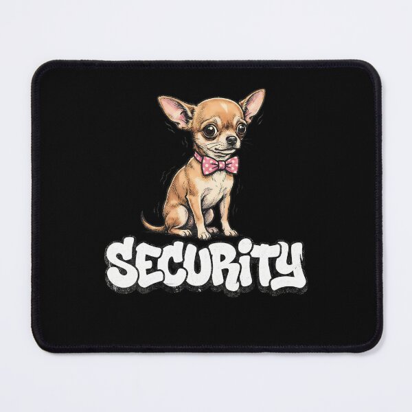 Item preview, Funny Shaking Chihuahua Security Guard Dog designed and sold by k3rstman1.