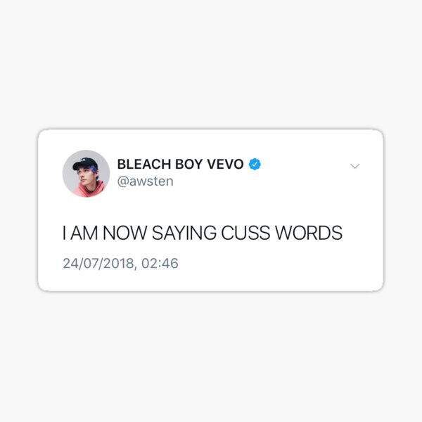 awsten knight tweet Sticker