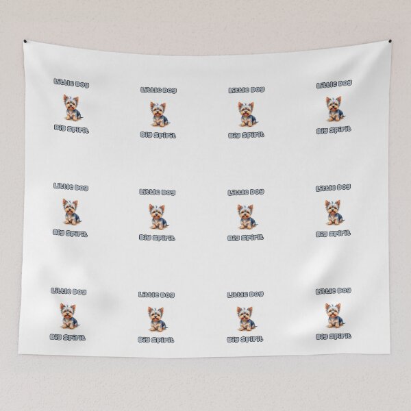 Item preview, Little Dog | Big Spirit designed and sold by NatureUnleashed.