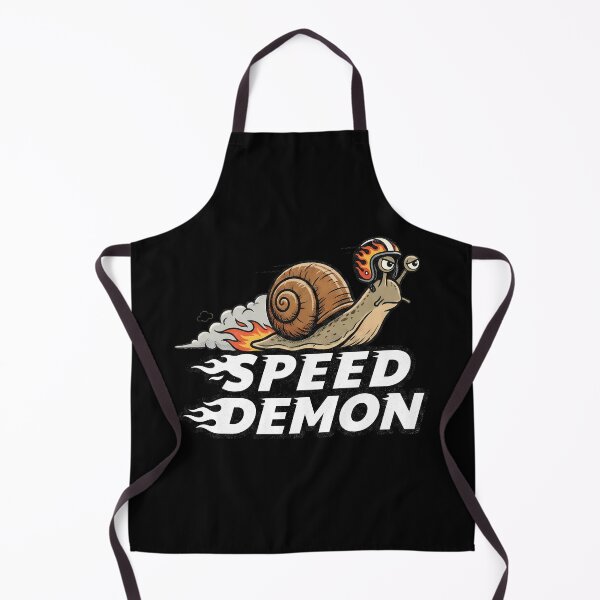 Item preview, Speed Demon Snail Racing Helmet Flames designed and sold by k3rstman1.