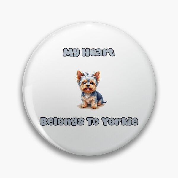 Item preview, My Heart | Belongs To Yorkie designed and sold by NatureUnleashed.