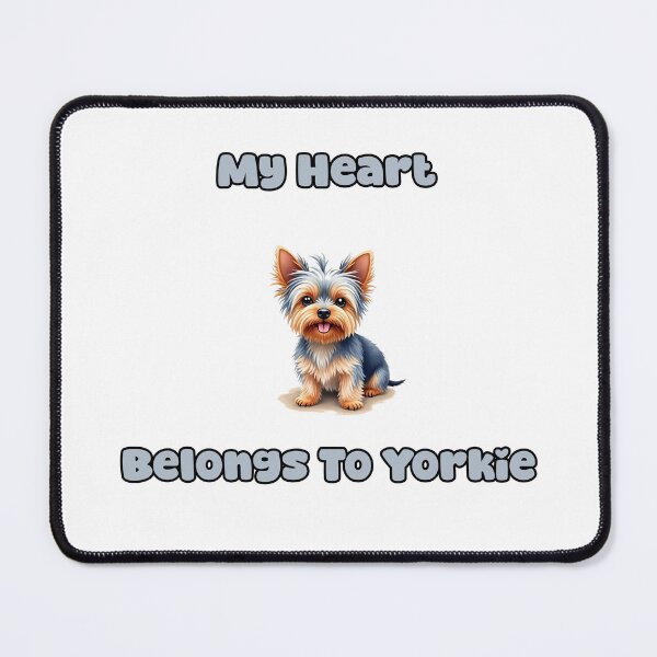Item preview, My Heart | Belongs To Yorkie designed and sold by NatureUnleashed.