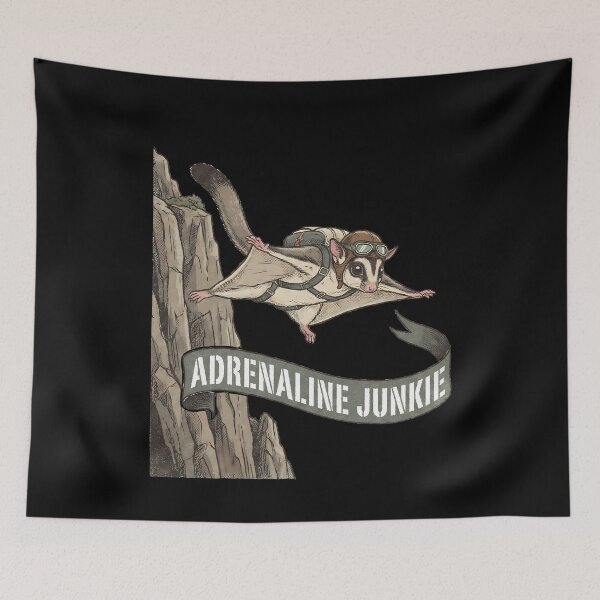 Item preview, Sugar Glider Adrenaline Junkie Skydiving Aviator designed and sold by k3rstman1.