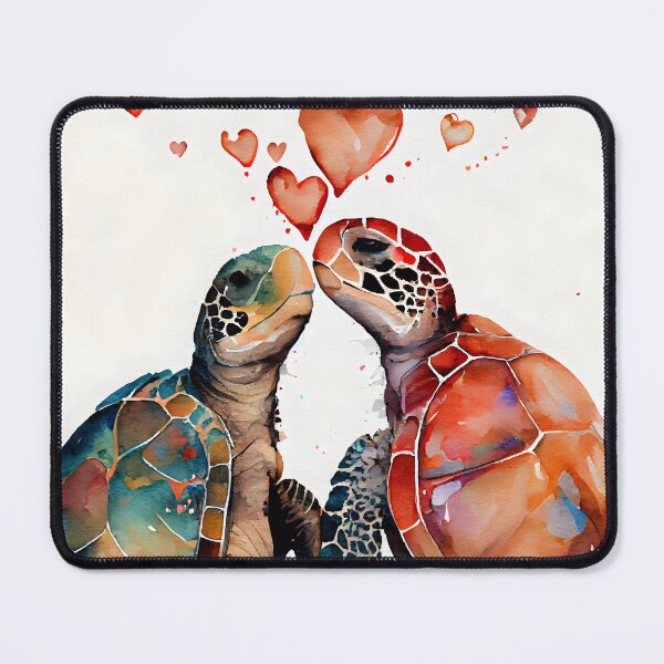 Item preview, Romantic Watercolor Sea Turtles designed and sold by Frollein S Berlin.