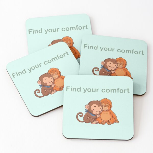 Item preview, Find Your Comfort - Punch Inspired Self Care Design designed and sold by WowDezign.