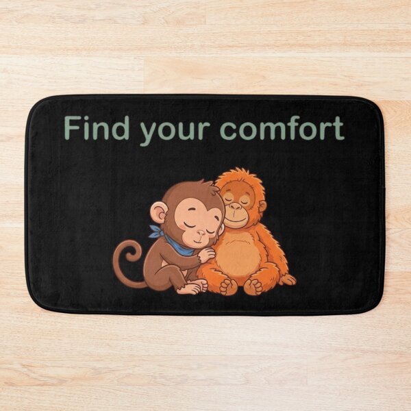Item preview, Find Your Comfort - Punch Inspired Self Care Design designed and sold by WowDezign.