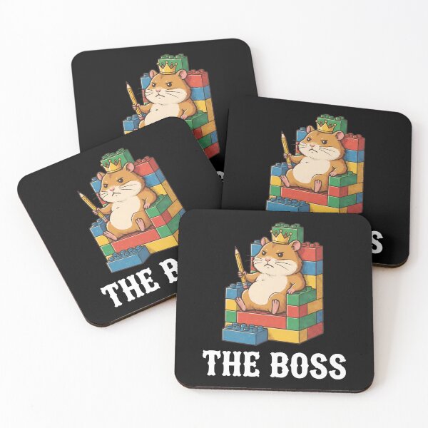 Item preview, The Boss Hamster King Building Block Throne designed and sold by k3rstman1.