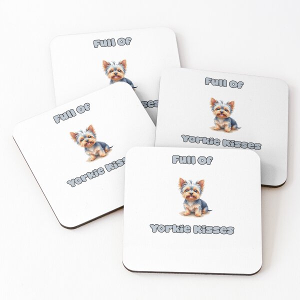 Item preview, Full Of | Yorkie Kisses designed and sold by NatureUnleashed.