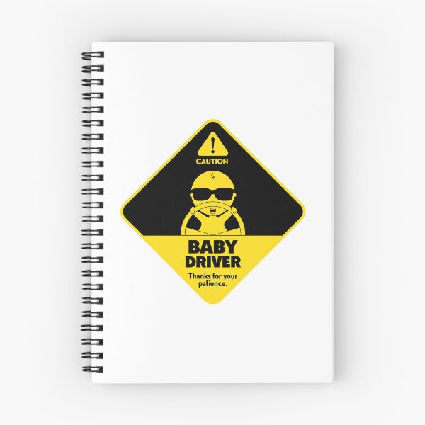 Item preview, Caution: Baby Driver designed and sold by CrowsOnAPhoneLine.