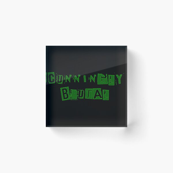 Item preview, cunningly brutal designed and sold by Style Legion.