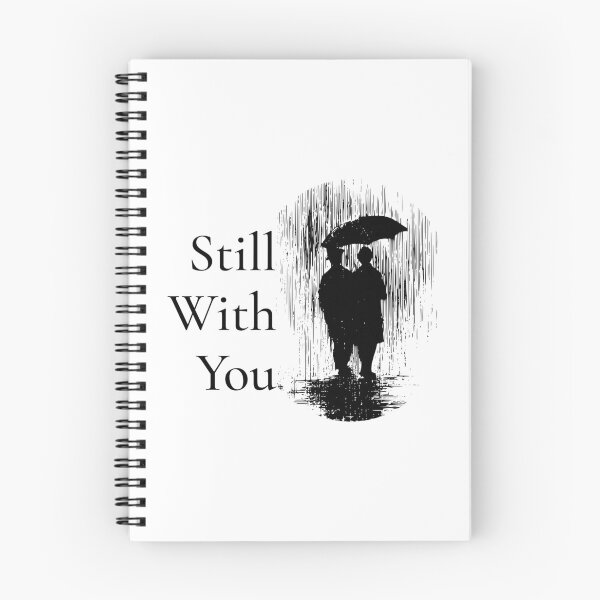 Item preview, Still With You – Quiet Devotion Rain Silhouette  designed and sold by WayOutWorks.