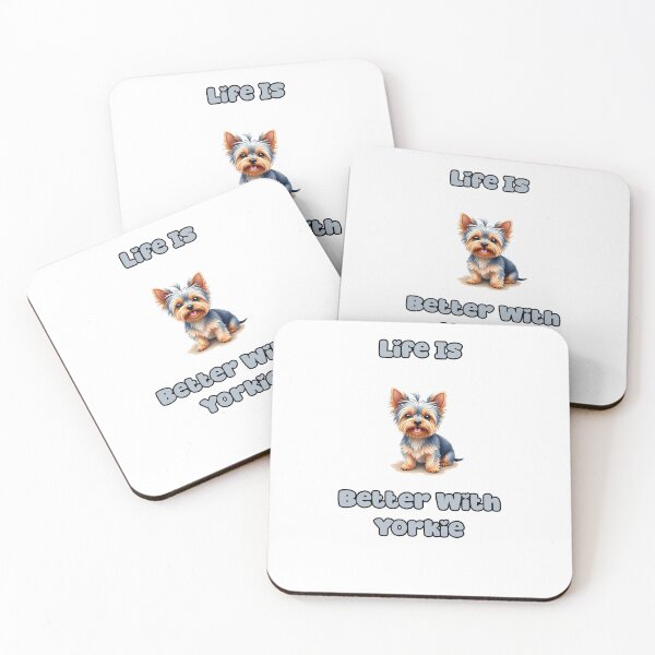 Item preview, Life Is | Better With Yorkie designed and sold by NatureUnleashed.