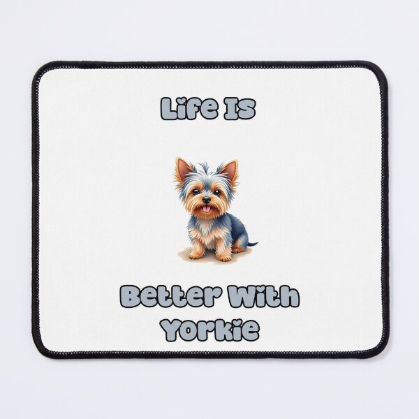 Item preview, Life Is | Better With Yorkie designed and sold by NatureUnleashed.