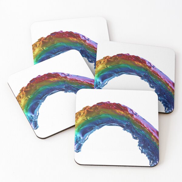 Item preview, Vibrant Arc of Splashing Rainbow Liquid designed and sold by Niageadon.