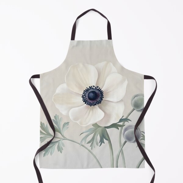Item preview, White Anemone Wall Art designed and sold by DesignAnother.
