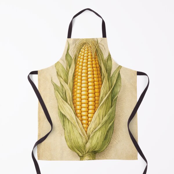 Item preview, Vintage Corn Botanical Print - Farmhouse Harvest Kitchen Wall Art designed and sold by Darlin8888.