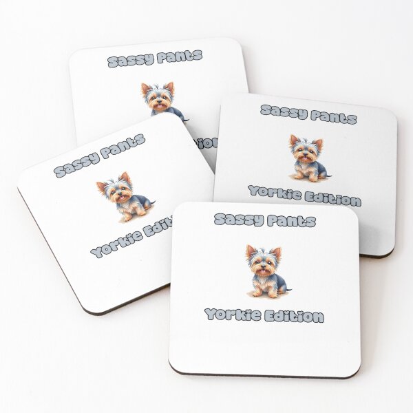 Item preview, Sassy Pants | Yorkie Edition designed and sold by NatureUnleashed.