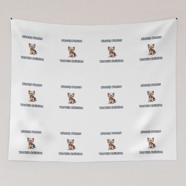 Item preview, Sassy Pants | Yorkie Edition designed and sold by NatureUnleashed.
