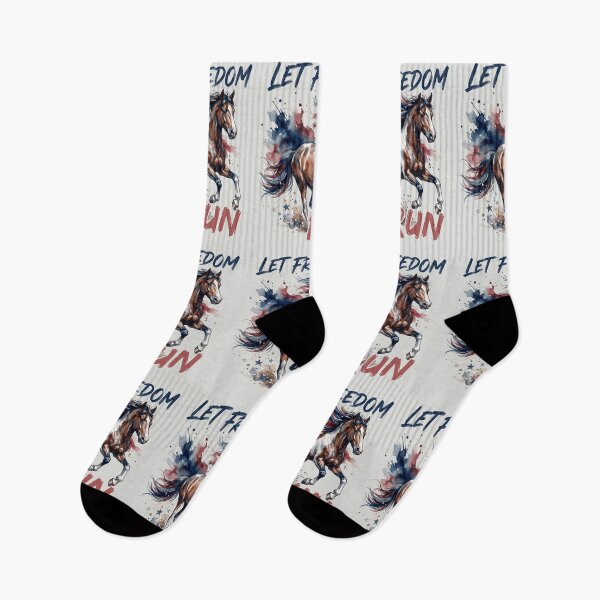 Item preview, Let Freedom Run - Patriotic Mustang designed and sold by DigitalGlade.