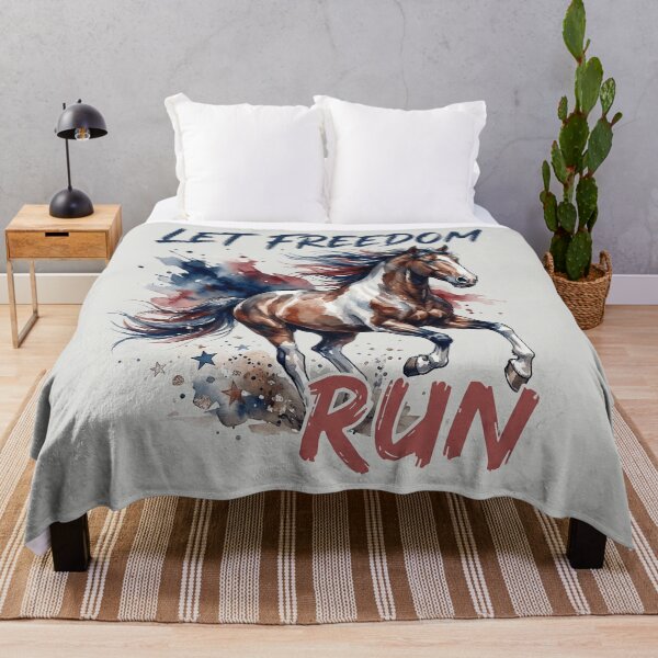 Item preview, Let Freedom Run - Patriotic Mustang designed and sold by DigitalGlade.