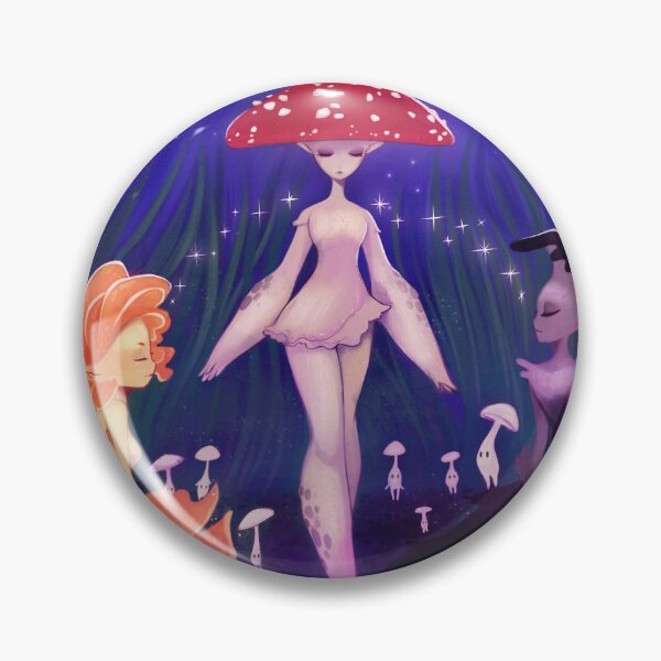 Item preview, Cosmic Mushroom Goddess designed and sold by TheMeltingMoon.