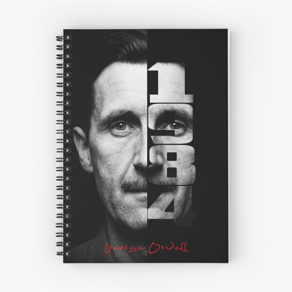 Item preview, George Orwell Splitface Quote Poster  designed and sold by Enea Kelo.
