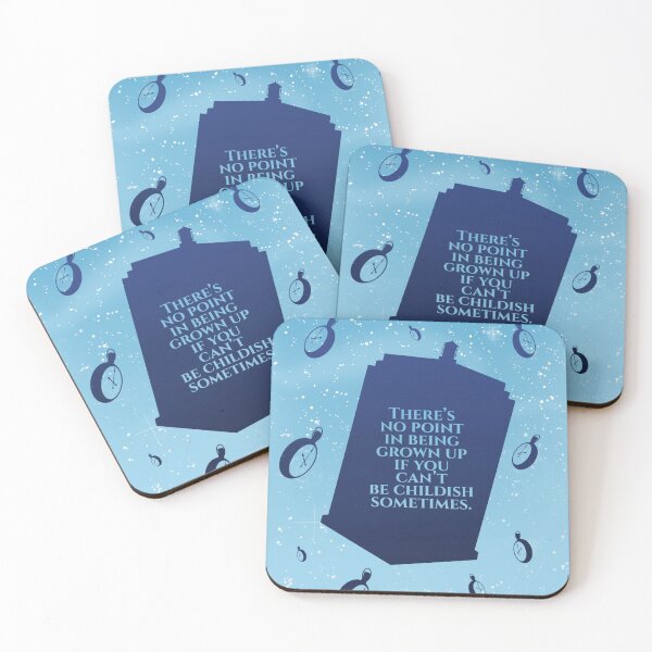 Item preview, Time Lord Quote 1 designed and sold by Chumpmonkey Art.