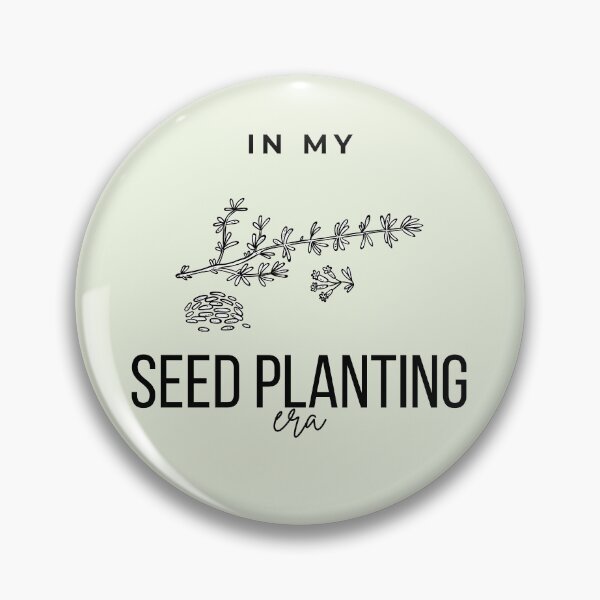 Item preview, In My Seed Planting Era – Spring Seeds & Blooms | Gardening Aesthetic Design designed and sold by Heather's Creative Apparel.
