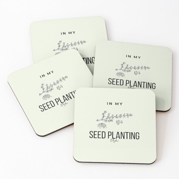 Item preview, In My Seed Planting Era – Spring Seeds & Blooms | Gardening Aesthetic Design designed and sold by Heather's Creative Apparel.