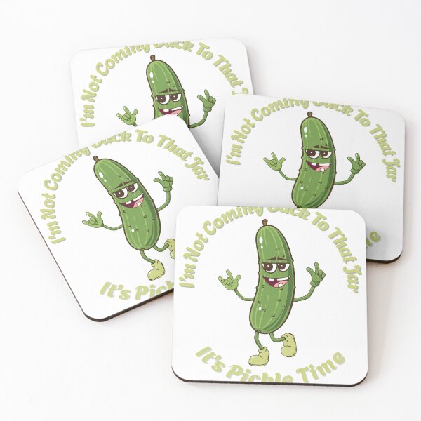 Item preview, Cool Pickle Rocking Out - I'm Not Coming Back To That Jar designed and sold by MikesLab.