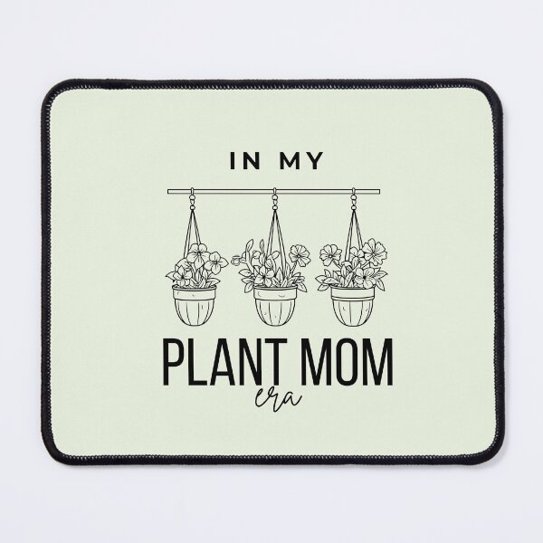 Item preview, In My Plant Mom Era – Houseplant Mom Aesthetic Floral Line Art designed and sold by Heather's Creative Apparel.