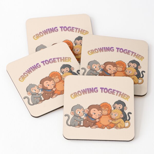Item preview, Punch Making Friends - Growing Together Design designed and sold by WowDezign.