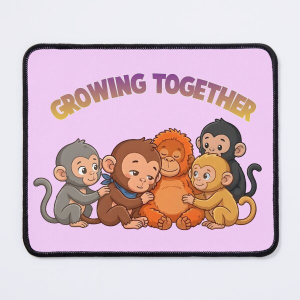 Item preview, Punch Making Friends - Growing Together Design designed and sold by WowDezign.