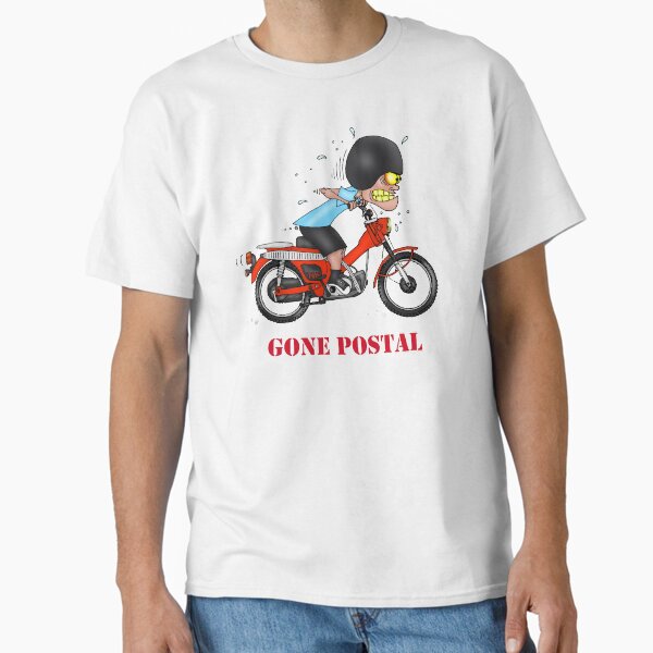 Item preview, GONE POSTAL HONDA POSTIE BIKE MOTORCYCLE VERSION 2 designed and sold by squigglemonkey.