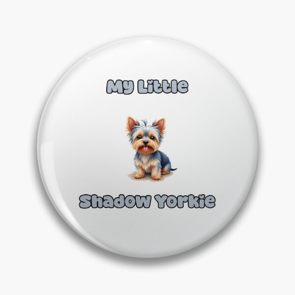 Item preview, My Little | Shadow Yorkie designed and sold by NatureUnleashed.