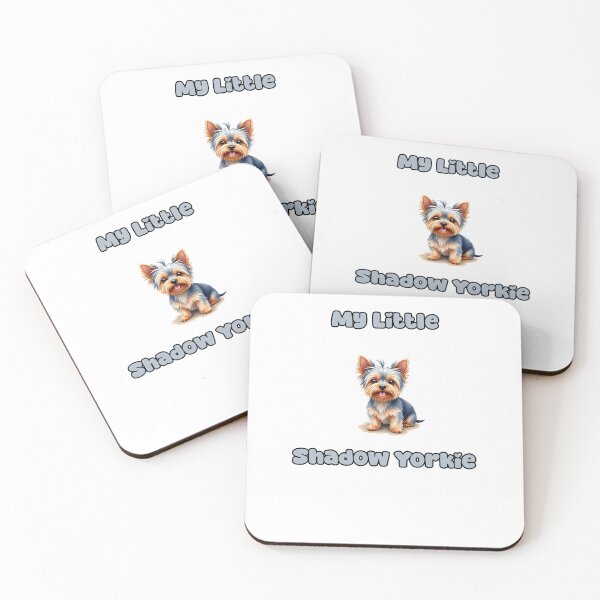 Item preview, My Little | Shadow Yorkie designed and sold by NatureUnleashed.
