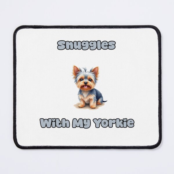 Item preview, Snuggles | With My Yorkie designed and sold by NatureUnleashed.