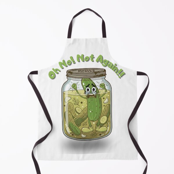 Item preview, Crying Pickle In A Jar - Oh No Not Again Funny Food designed and sold by MikesLab.