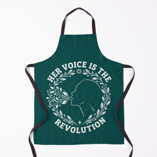Item preview, Her Voice Is The Revolution Empowering Feminist Voice & Action Graphic Art designed and sold by Syrupulse.