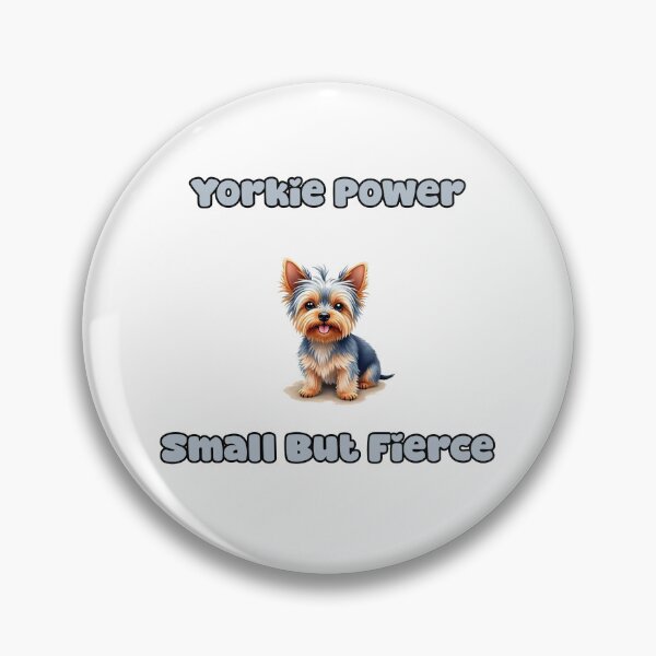 Item preview, Yorkie Power | Small But Fierce designed and sold by NatureUnleashed.