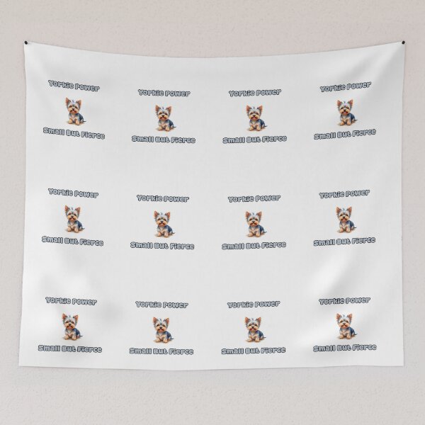 Item preview, Yorkie Power | Small But Fierce designed and sold by NatureUnleashed.